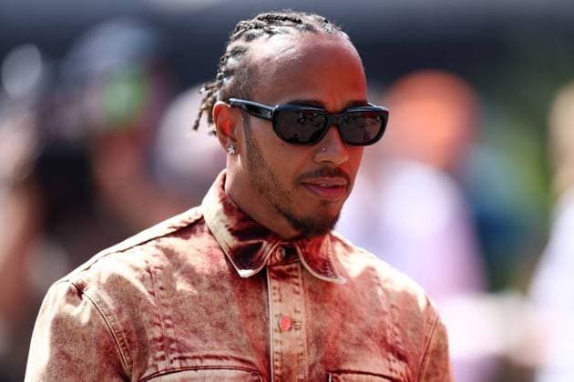 F1 Gran Prix of Italy Lewis Hamilton of Mercedes AMG Petronas F1 Team in the paddock before free practice ahead of the F1 Grand Prix of Italy at Autodromo Nazionale on September 1, 2023 Monza, Italy Monza Autodromo Nazionale Italy Copyright: xMarcoxCanonierox