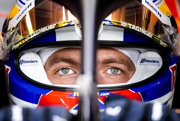 Bilder des Jahres 2023, Sport 09 September Sport Bilder des Tages MONZA - Max Verstappen (Red Bull Racing) during the 2nd free practice session on the Monza circuit in the run-up to the Italian Grand Prix. ANP SEM VAN DER WAL Practice 2023 2024 xVIxANPxSportx xxANPxIVx 476928209 originalFilename: 476928209.jpg