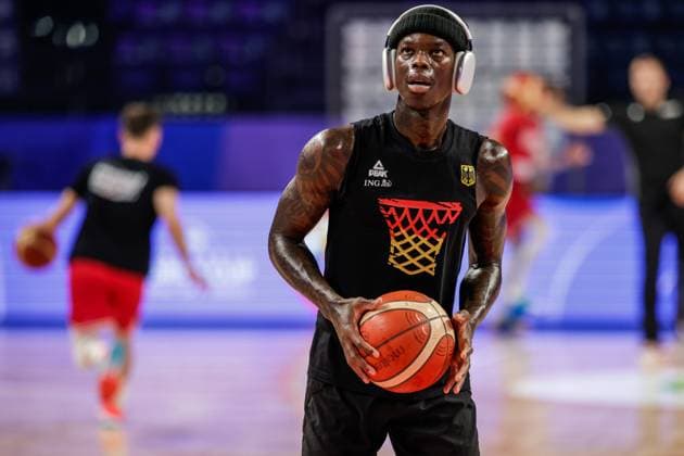 01 09 2023, FIBA Basketball World Cup, Okinawa Japan , Germany Georgia, Matchday 4, Group K Dennis Schröder GER, No17