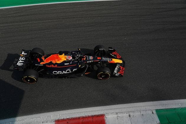 FORMULA 1 PIRELLI GRAN PREMIO D ITALIA 2023 01 09 2023, Autodromo Nazionale di Monza, Monza, FORMULA 1 PIRELLI GRAN PREMIO D ITALIA 2023 ,in the picture Max Verstappen NLD , Oracle Red Bull Racing nordphotoxGmbHx xBratic nph00250