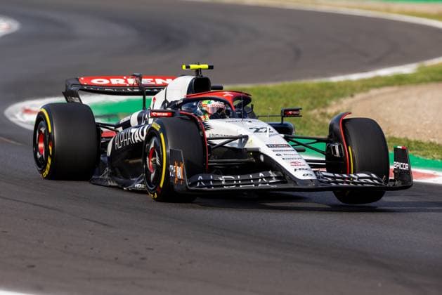 MONZA, ITALY - SEPTEMBER 01: AlphaTauri driver Yuki Tsunoda (22) of Japan during practice for the F1 Italian Grand Prix on Friday, September 1, 2023 at the Autodromo Nazionale Monza in Monza, Italy. (Photo by Bob Kupbens Icon Sportswire) AUTO: SEP 01 F1 Italian Grand Prix EDITORIAL USE ONLY Icon230901216