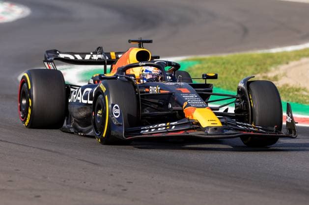 MONZA, ITALY - SEPTEMBER 01: Red Bull Racing driver Max Verstappen (1) of the Netherlands during practice for the F1 Italian Grand Prix on Friday, September 1, 2023 at the Autodromo Nazionale Monza in Monza, Italy. (Photo by Bob Kupbens Icon Sportswire) AUTO: SEP 01 F1 Italian Grand Prix EDITORIAL USE ONLY Icon230901248