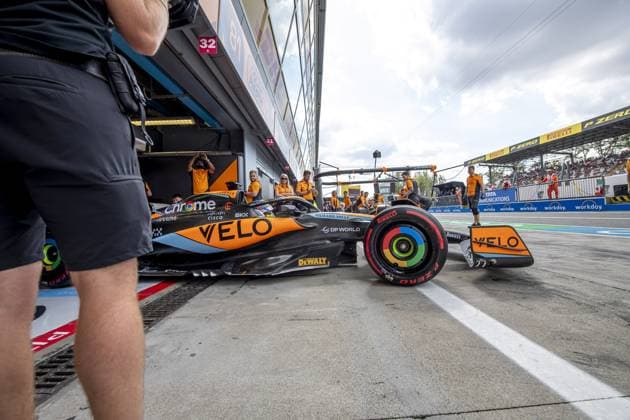 Monza - 01-09-2023, Circuit Monza, Oscar Piastri at the Formula 1 Italy Grand Prix 2023 Friday Formula 1 Italy Grand Prix 2023 Friday  x22162169x Copyright: