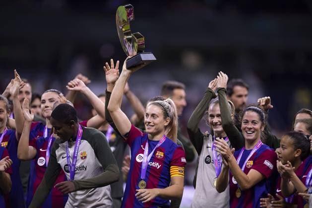 Bilder des Jahres 2023, Sport 09 September Sport Bilder des Tages RECORD DATE NOT STATED Amistosos Internacionales America (MEX) vs FC Barcelona, Barca (SPA) Alexia Putellas and Players of Barcelona during the game America (MEX) vs FC Barcelona (SPA), International Friendly, Länderspiel, Nationalmannschaft of the BBVA MX Womens League, at the Azteca Stadium, on August 29, 2023. <br><br> Alexia Putellas y Jugadoras de Barcelona durante el partido America (MEX) vs FC Barcelona (SPA), Amistoso Internacional de la Liga BBVA MX Femenil, en el Estadio Azteca, el 29 de Agosto de 2023. CIUDAD DE MEXICO CDMX MEXICO  Copyright: xJosexLuisxMelgarejox 20230829232237_LMX_AM_AME_FCB_PUTELLAS159