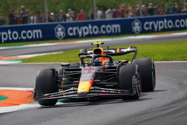 F1 Grand Prix of Italy - Practice Sergio Perez of Mexico driving the (11) Oracle Red Bull Racing RB19 Honda RBPT during the Formula 1 Pirelli Gran Premio d Italia 2023 on September 1st, 2023 in Monza, Italy. Monza Italia  Copyright: xAlessioxMorgesex originalFilename:morgese-formula1230901_npFwI.jpg