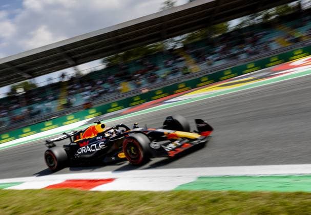MONZA - Max Verstappen (Red Bull Racing) during the third free practice prior to the F1 Grand Prix of Italy at the Monza Circuit on September 2, 2023 in Monza, Italy. ANP SEM VAN DER WAL Qualifying 2023 2024 xVIxANPxSportx xxANPxIVx 477002858 originalFilename: 477002858.jpg