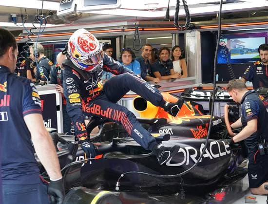 FORMULA 1 PIRELLI GRAN PREMIO D ITALIA 2023 02 09 2023, Autodromo Nazionale di Monza, Monza, FORMULA 1 PIRELLI GRAN PREMIO D ITALIA 2023 ,in the picture Max Verstappen NLD , Oracle Red Bull Racing nordphotoxGmbHx xBratic nph00250