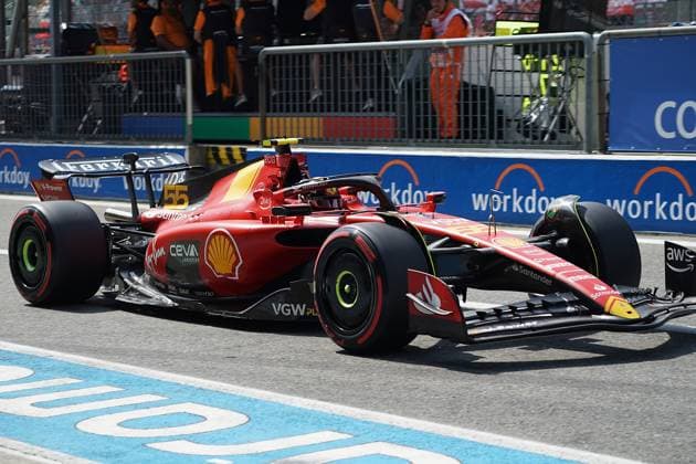 FORMULA 1 PIRELLI GRAN PREMIO D ITALIA 2023 02 09 2023, Autodromo Nazionale di Monza, Monza, FORMULA 1 PIRELLI GRAN PREMIO D ITALIA 2023 ,in the picture Carlos Sainz Jr ESP , Scuderia Ferrari nordphotoxGmbHx xBratic nph00250