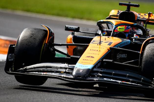 Italy, Monza, 02 09 2023, Autodromo di Monza, F1 Grand Prix of Italy Qualifying, Oscar Piastri of Australia and McLaren on track Monza Autodromo di Monza Monza Italy  eu-images-645
