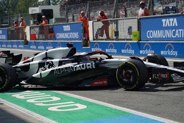 02 09 2023, Autodromo Nazionale di Monza, Monza, FORMULA 1 PIRELLI GRAN PREMIO D ITALIA 2023 ,in picture Liam Lawson NZL , Scuderia AlphaTauri Monza Autodromo Nazionale di Monza Italy  eu-images-506