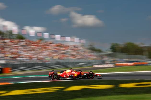 16 Charles Leclerc MCO, Scuderia Ferrari , F1 Grand Prix of Italy at Autodromo Nazionale Monza on September 2, 2023 in Monza, Italy Photo by HOCH ZWEI Monza Italy