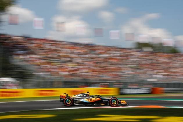 4 Lando Norris GBR, McLaren F1 Team , F1 Grand Prix of Italy at Autodromo Nazionale Monza on September 2, 2023 in Monza, Italy Photo by HOCH ZWEI Monza Italy