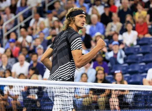 Sport Bilder des Tages September 2, 2023, Flushing Meadows, New York, USA: Alexander Zverev wins a point during Day 6 of the 2023 US Open held at the USTA Billie Jean King National Tennis Center on Saturday September 2, 2023 in the Flushing neighborhood of the Queens borough of New York City. Alexander Zverev defeats Grigor Dimitrov on Day 6 of the 2023 U.S. Open Tennis. JAVIER ROJAS PI Flushing Meadows USA - ZUMAp124 20230902_zaa_p124_088 Copyright: xJavierxRojasx