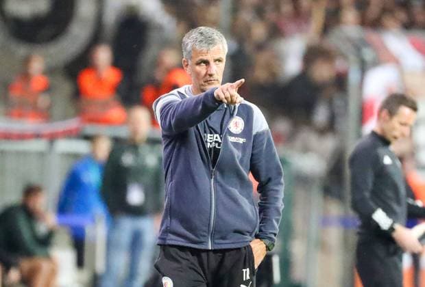Braunschweig vs St Pauli, 2 BL Braunschweig, 01 09 2023, FOOTBALL Eintracht Braunschweig vs FC St Pauli, 2 BL, season 2023 24 head coach Jens Härtel Eintracht Braunschweig Braunschweig