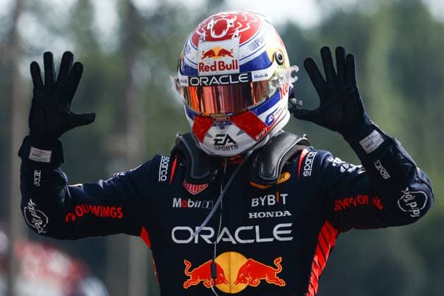 F1 Italian Grand Prix 2023 Max Verstappen of Red Bull Racing after the Formula 1 Italian Grand Prix at Autodromo Nazionale di Monza in Monza, Italy on September 3, 2023. Monza Italy  Copyright: xJakubxPorzyckix originalFilename:porzycki-f1italia230903_np8GB.jpg