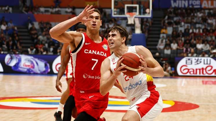 Partido de la Copa Mundial de Baloncesto entre Espana y Canada. FIBA Basketball World Cup match between Spain and Canada. ÃNGELxRIVERO  ecommerceFotos eCommerce2-140554760