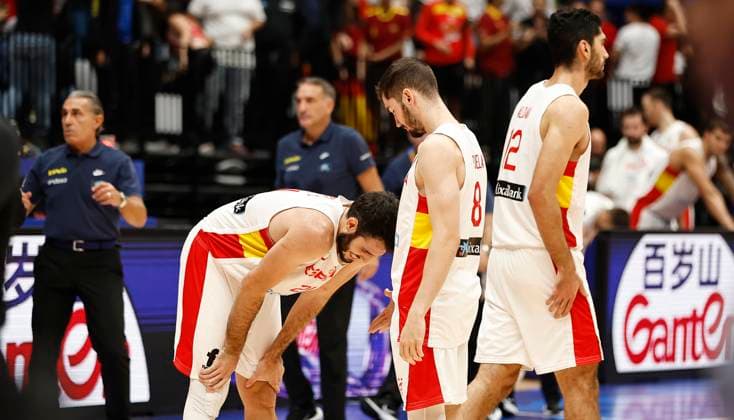 Partido de la Copa Mundial de Baloncesto entre Espana y Canada. FIBA Basketball World Cup match between Spain and Canada. ÃNGELxRIVERO  ecommerceFotos eCommerce2-140555717