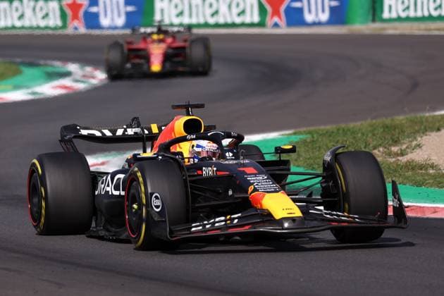 F1 Gran Prix of Italy Max Verstappen of Red Bull Racing during the F1 Grand Prix of Italy at Autodromo Nazionale on September 3, 2023 Monza, Italy. Monza Autodromo Nazionale Italy Copyright: xMarcoxCanonierox