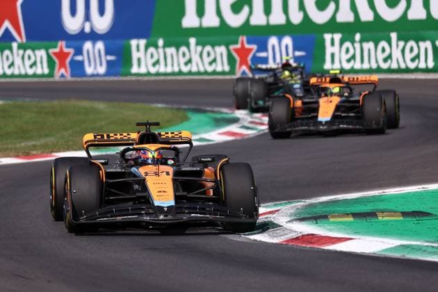 F1 Gran Prix of Italy Oscar Piastri of McLaren during the F1 Grand Prix of Italy at Autodromo Nazionale on September 3, 2023 Monza, Italy. Monza Autodromo Nazionale Italy Copyright: xMarcoxCanonierox