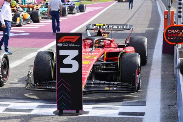55 Carlos Sainz Jr ESP, Scuderia Ferrari, 55 , Race, Italian Grand Prix, Motorsport, Formula 1, 2023 season, 03 09 2023 ITA, Formula 1, Autodromo Nazionale Monza, 03 09 2023 Monza Copyright: xEibner-Pressefoto Grafx EP_AGF