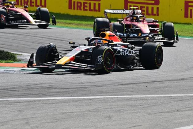 1 Max Verstappen NLD, Oracle Red Bull Racing , F1 Grand Prix of Italy at Autodromo Nazionale Monza on September 3, 2023 in Monza, Italy Photo by HOCH ZWEI Monza Italy