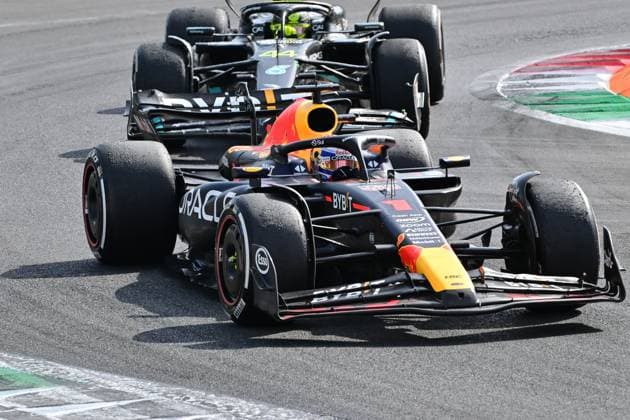 1 Max Verstappen NLD, Oracle Red Bull Racing , F1 Grand Prix of Italy at Autodromo Nazionale Monza on September 3, 2023 in Monza, Italy Photo by HOCH ZWEI Monza Italy