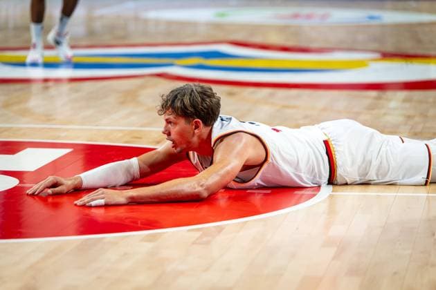 Basketball Okinawa 03 09 2023 FIBA Basketball World Cup 2023 World Championship Men Round 2 Germany GER Slovenia SLO Moritz Wagner Germany, No 13