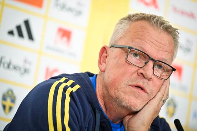 STOCKHOLM 20230904 Head coach Janne Andersson during a press conference on the occasion of the mens national teams European Championship qualifying session STOCKHOLM SVERIGE x10060x  Copyright: xHenrikxMontgomery TTx FOTBOLL EM-KVAL PRESSTRÄFF