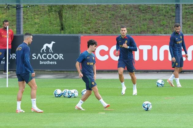 Football, Euro Quali, Portugal National Team, Training