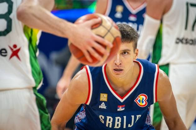 Basketball Manila Pasay 05 09 2023 FIBA Basketball World Cup 2023 Mens World Cup Quarterfinals Lithuania LTU Serbia SRB Bogdan Bogdanovic Serbia, No 07