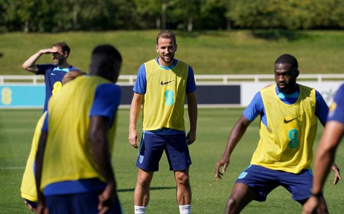 Football, Euro Quali, England National Team, Training