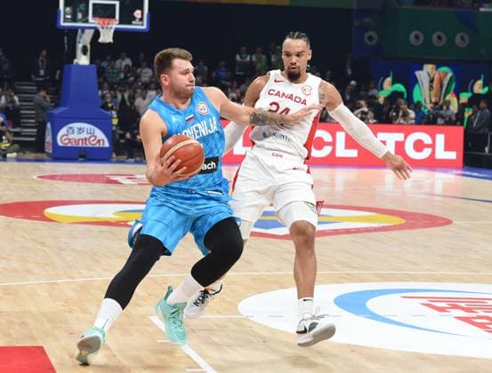Basketball, World Cup, Canada - Slovenia