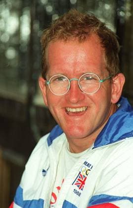 EDDIE THE EAGLE EDWARDS British Ski-Jumper Former Olympian (Seen launching the Board Game Olympics ) COMPULSORY CREDIT: UPPA Photoshot Photo UCA 010415 B-02 10.10.1995 EDDIE THE EAGLE EDWARDS British Ski-Jumper Former Olympian (Seen launching the Board Game Olympics ) COMPULSORY CREDIT: Talking Photoshot Photo UCA 010415 B-02 10.10.1995, Credit:Photoshot Avalon United Kingdom  Copyright: xPhotoshotx xAvalonx 0504042186