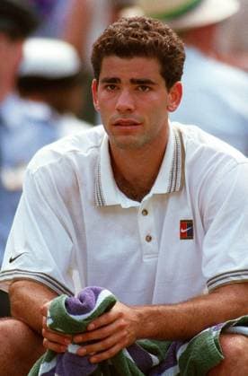 PETE SAMPRAS Professional Tennis Player. Born Washington DC, USA. (Seen at the 1994 Wimbledon Tennis Championships) COMPULSORY CREDIT: UPPA Photoshot Photo UGL 007920 F-24 01.07.1994 PETE SAMPRAS Professional Tennis Player. Born Washington DC, USA. (Seen at the 1994 Wimbledon Tennis Championships) COMPULSORY CREDIT: Talking Photoshot Photo UGL 007920 F-24 01.07.1994, Credit:Photoshot Avalon United Kingdom  Copyright: xPhotoshotx xAvalonx 0504052949