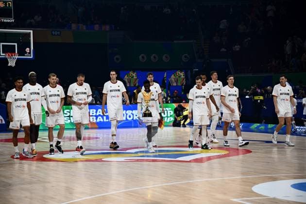 Germany team group, Mannschaftsbild, Totale SEPTEMBER 6 , 2023 - Basketball - FIBA World Cup 2023 - Quarter-Finals match between Germany 81-79 Latvia at Mall of Asia Arena, Manila, Philippines.  (228457956)