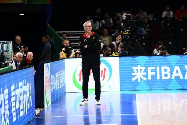 Gordie Herbert (GER), SEPTEMBER 6 , 2023 - Basketball - FIBA World Cup 2023 - Quarter-Finals match between Germany 81-79 Latvia at Mall of Asia Arena, Manila, Philippines.  (228458580)