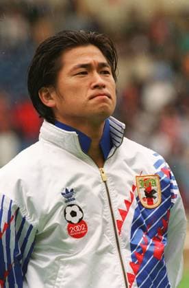 KAZUYOSHI MIURA Japanese International Footballer COMPULSORY CREDIT: UPPA Photoshot Photo UGL 009647 H-29a 03.06.1995 KAZUYOSHI MIURA Japanese International Footballer COMPULSORY CREDIT: Talking Photoshot Photo UGL 009647 H-29a 03.06.1995, Credit:Photoshot Avalon United Kingdom  Copyright: xPhotoshotx xAvalonx 0504063768