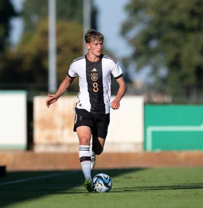 Football, U20, season 2023 24, Elite League U20 1 matchday , Germany U20 Italy U20 in Berlin, Aljoscha Kemlein U20 Germany , 07 09 2023, Copyright: xSebastianxRäppold MatthiasxKochx