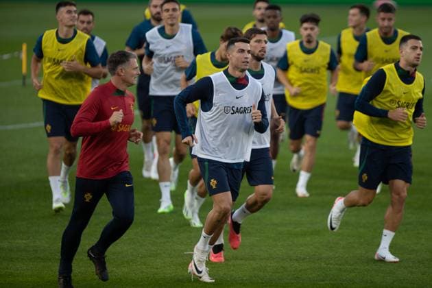 Football, Euro Quali, Portugal National Team, Training