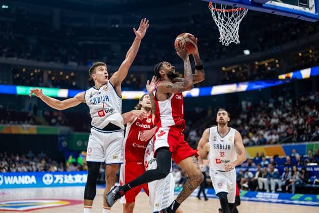 Basketball, World Cup, Semi-Final, Serbia - Canada