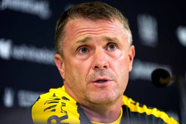 Football, Euro Quali, Ukraine National Team Press Conference