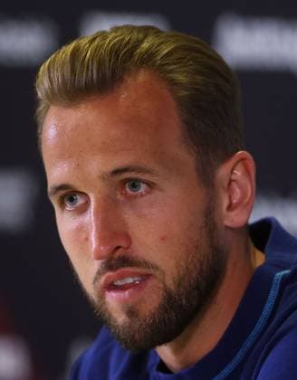 Mandatory Credit: Photo by Kieran McManus Shutterstock (14088033b) Harry Kane of England speaks during the press conference, PK, Pressekonferenz England Press Conference, UEFA European Championship, EM, Europameisterschaft 2024 Qualifying, Group C, Football, Tarczynski Arena, Wroclaw, Poland - 08 Sep 2023 EDITORIAL USE ONLY No use with unauthorised audio, video, data, fixture lists, club league logos or live services. Online in-match use limited to 120 images, no video emulation. No use in betting, games or single club league player publications. England Press Conference, UEFA European Championship 2024 Qualifying, Group C, Football, Tarczynski Arena, Wroclaw, Poland - 08 Sep 2023 EDITORIAL USE ONLY No use with unauthorised audio, video, data, fixture lists, club league logos or live services. Online in-match use limited to 120 images, no video emulation. No use in betting, games or single club league player publications. Copyright: xKieranxMcManus Shutterstockx 14088033b