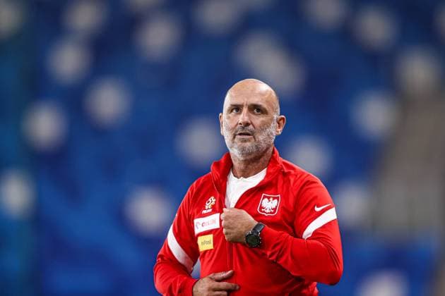 08.09.2023 PLOCK, STADION MIEJSKI PILKA NOZNA ( FOOTBALL ) ELIMINACJE MISTRZOSTW EUROPY UEFA UNDER 21 ( UEFA UNDER 21 European Championship, EM, Europameisterschaft QUALIFIACATION ) MECZ POLSKA U21, U 21 - KOSOWO U21 ( GAME POLAND UNDER 21 - KOSOVO UNDER 21 ) NZ MICHAL PROBIERZ FOTO LUKASZ GROCHALA CYFRASPORT NEWSPIX.PL --- Newspix.pl POLAND OUT!  20230908CSLG0239