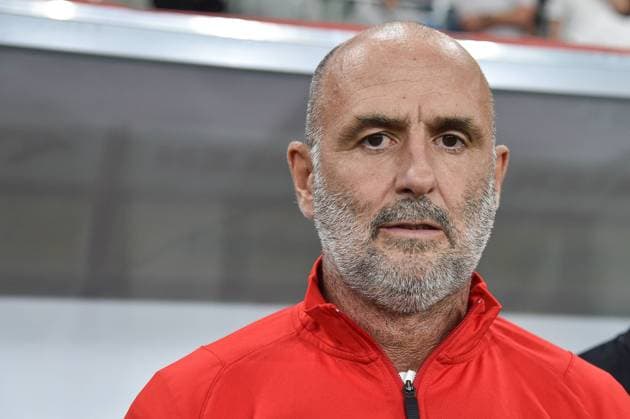 Football, Michal Probierz becomes national coach of Poland, archive photos