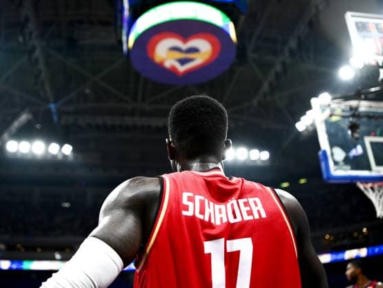 Dennis Schroder (GER), SEPTEMBER 8, 2023 - Basketball - FIBA World Cup 2023 - Semi-Finals match between USA 111-113 Germany at Mall of Asia Arena, Manila, Philippines.  (228719999)