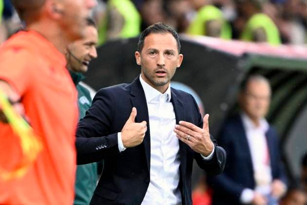 Sport Bilder des Tages Azerbaijan v Belgium European Qualifiers EURO 2024 BAKU, AZERBAIJAN - SEPTEMBER 09 : Tedesco Domenico head coach of Belgian Team during the European Qualifiers EURO 2024 qualification group F match between Azerbaijan and Belgium on September 9, 2023 in Baku, Azerbaijan, 9 09 2023 Baku Azerbaijan  Copyright: xVincentxKalutx