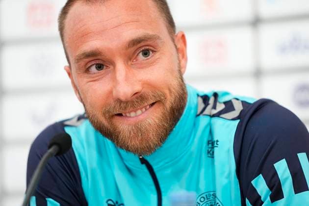 CORRECTED DATE Danish player Christian Eriksen during a press conference before the Euro 2024 group H qualifying match against Finland in Helsinki, Finland, Saturday September 9, 2023 , Helsinki Denmark  Copyright: MadsxClausxRasmussenx COP14470 spdk20230909-150535-L