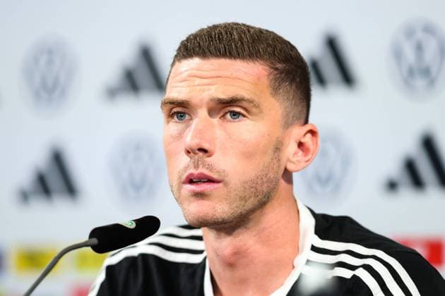 Robin Gosens Germany Press Conference National Team Germany at VW Autostadt in Wolfsburg Football,Germany,05 09 2023