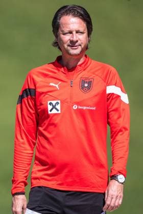 09 09 2023, Windischgarsten, AUT, UEFA European Championship qualification, training ÖFB team, in picture Peter Schöttel ÖFB sporting director Peter Schöttel during a training session prior to the UEFA European Championship qualification, group F match between Austria and Sweden Windischgarsten, Austria on 2023 09 09 Expa Windischgarsten  EP_gro