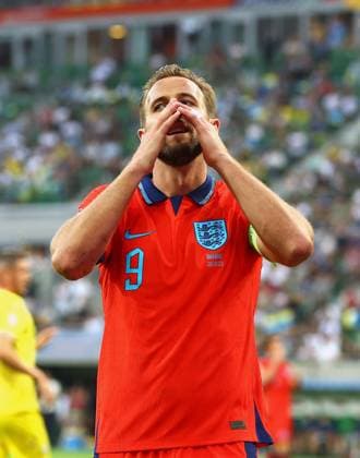 Mandatory Credit: Photo by Kieran McManus Shutterstock (14088371ax) Harry Kane of England shows a look of frustration Ukraine v England, UEFA European Championship, EM, Europameisterschaft 2024 Qualifying, Group C, Football, Tarczynski Arena, Wroclaw, Poland - 09 Sep 2023 EDITORIAL USE ONLY No use with unauthorised audio, video, data, fixture lists, club league logos or live services. Online in-match use limited to 120 images, no video emulation. No use in betting, games or single club league player publications. Ukraine v England, UEFA European Championship 2024 Qualifying, Group C, Football, Tarczynski Arena, Wroclaw, Poland - 09 Sep 2023 EDITORIAL USE ONLY No use with unauthorised audio, video, data, fixture lists, club league logos or live services. Online in-match use limited to 120 images, no video emulation. No use in betting, games or single club league player publications. Copyright: xKieranxMcManus Shutterstockx 14088371ax